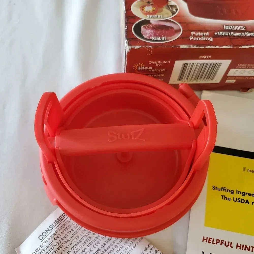 Stufz As Seen On TV Burger Stuffer / Stuffed Hamburger Maker